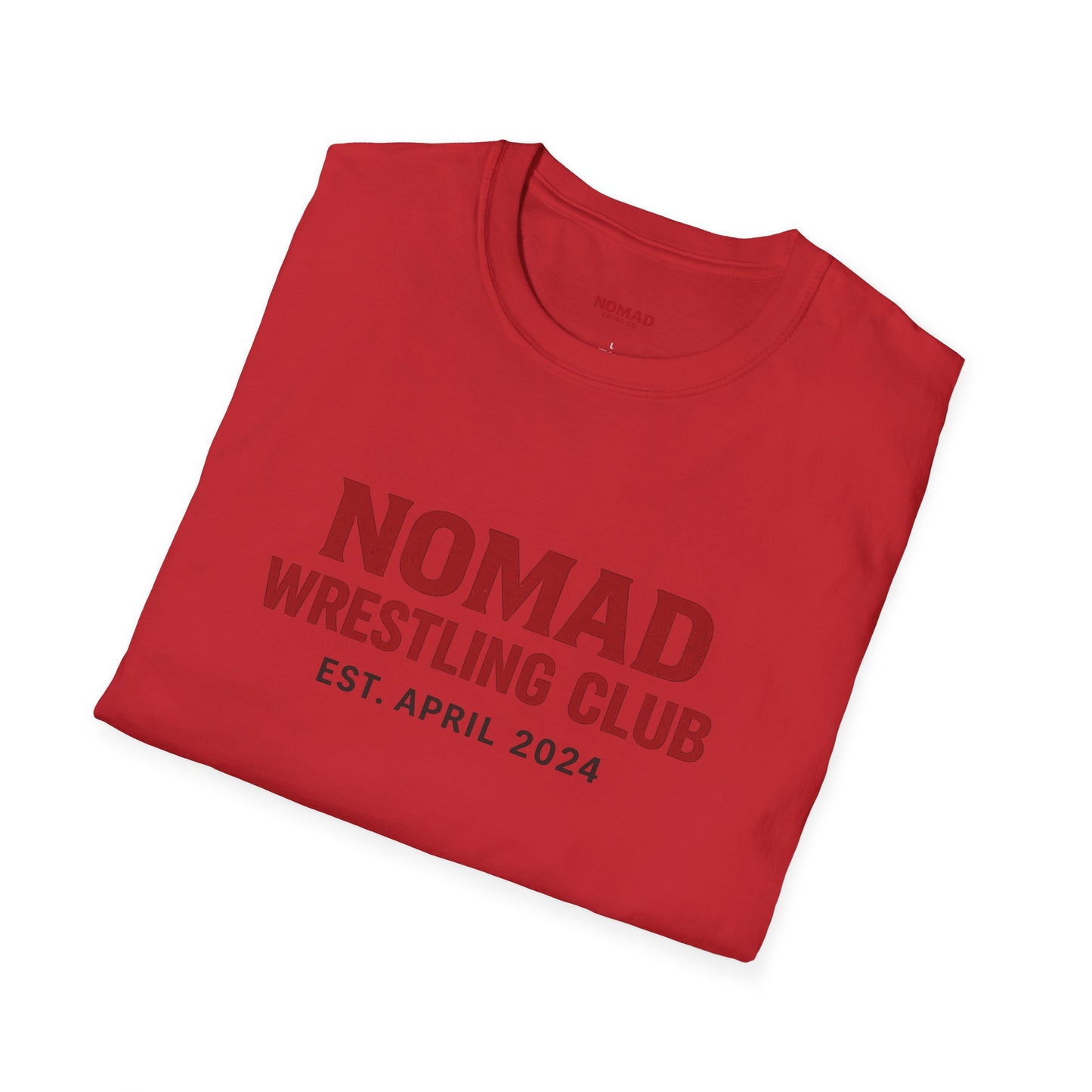 Nomad Wrestling Club T-Shirt — "Hard Work, Dedication and Respect" Athletic Tee