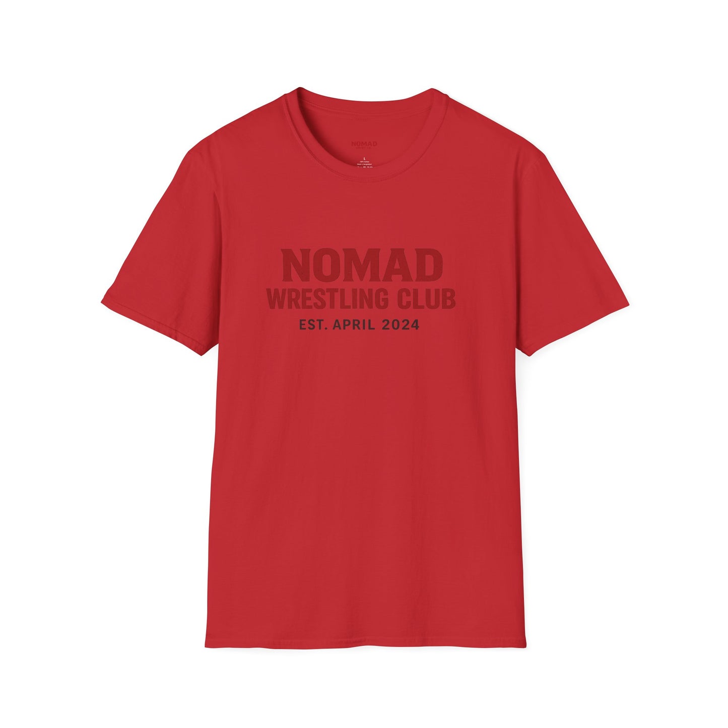 Nomad Wrestling Club T-Shirt — "Hard Work, Dedication and Respect" Athletic Tee
