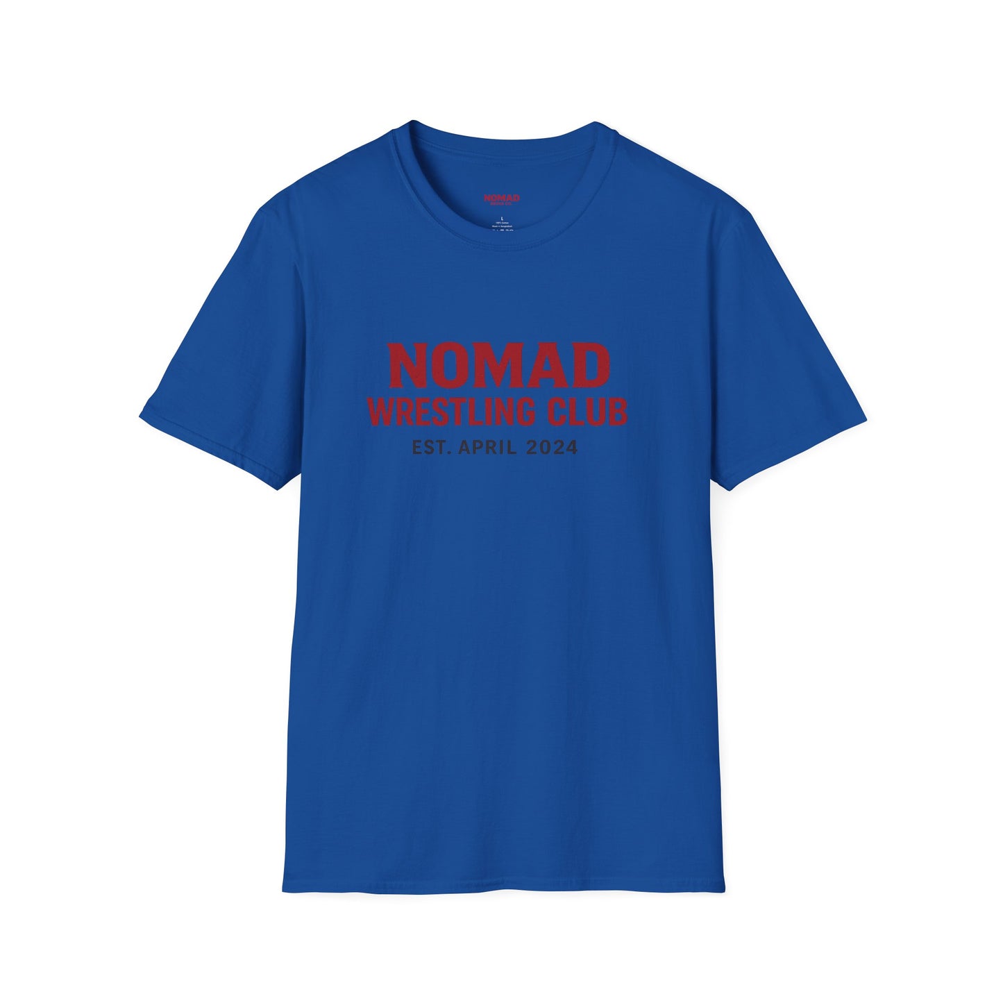 Nomad Wrestling Club T-Shirt — "Hard Work, Dedication and Respect" Athletic Tee