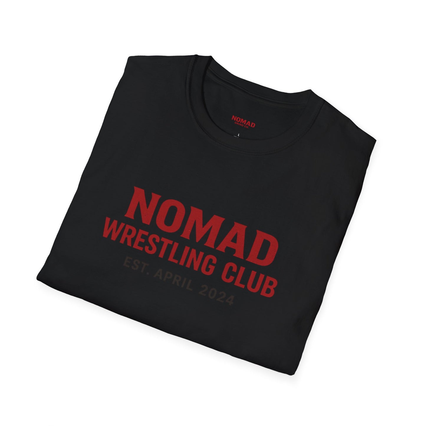 Nomad Wrestling Club T-Shirt — "Hard Work, Dedication and Respect" Athletic Tee
