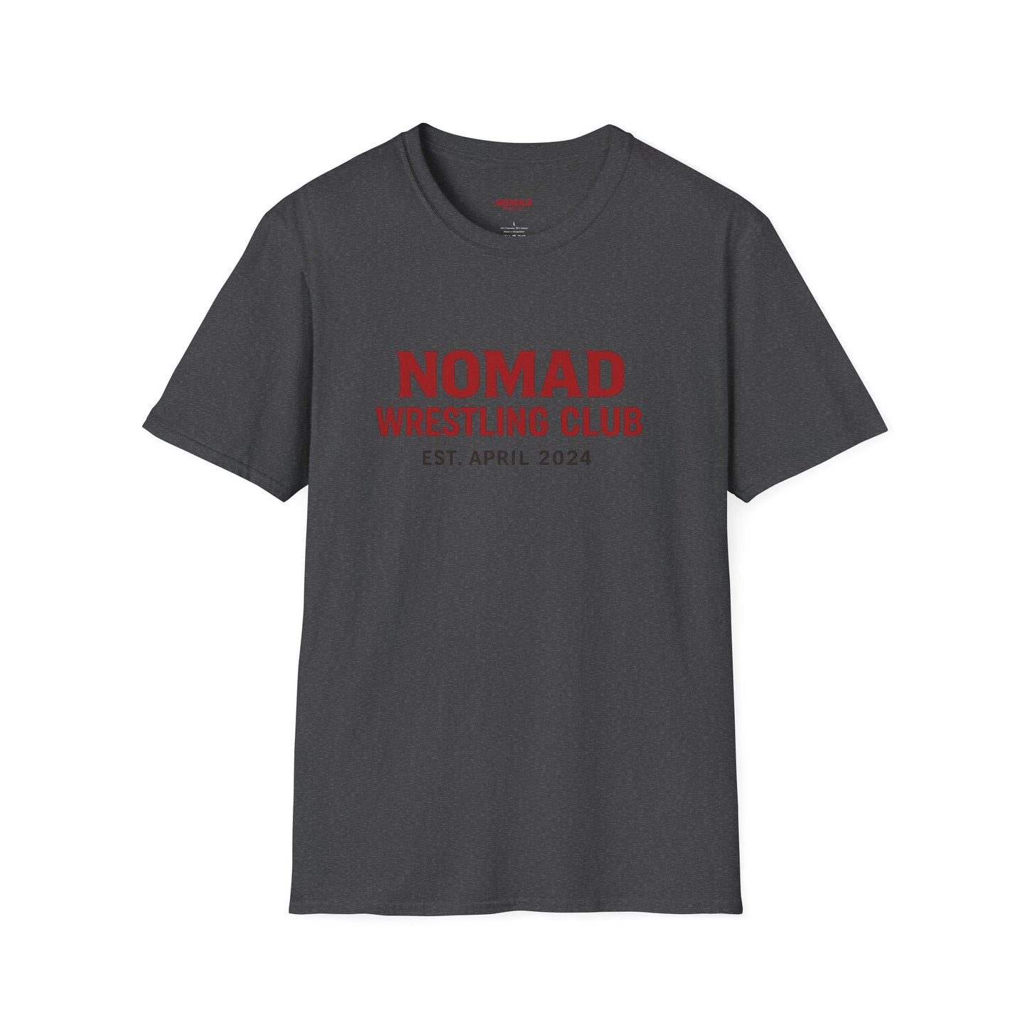 Nomad Wrestling Club T-Shirt — "Hard Work, Dedication and Respect" Athletic Tee