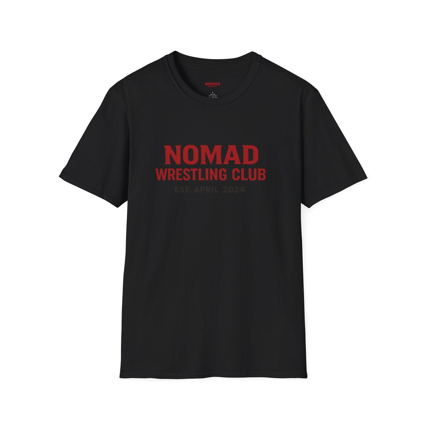 Nomad Wrestling Club T-Shirt — "Hard Work, Dedication and Respect" Athletic Tee