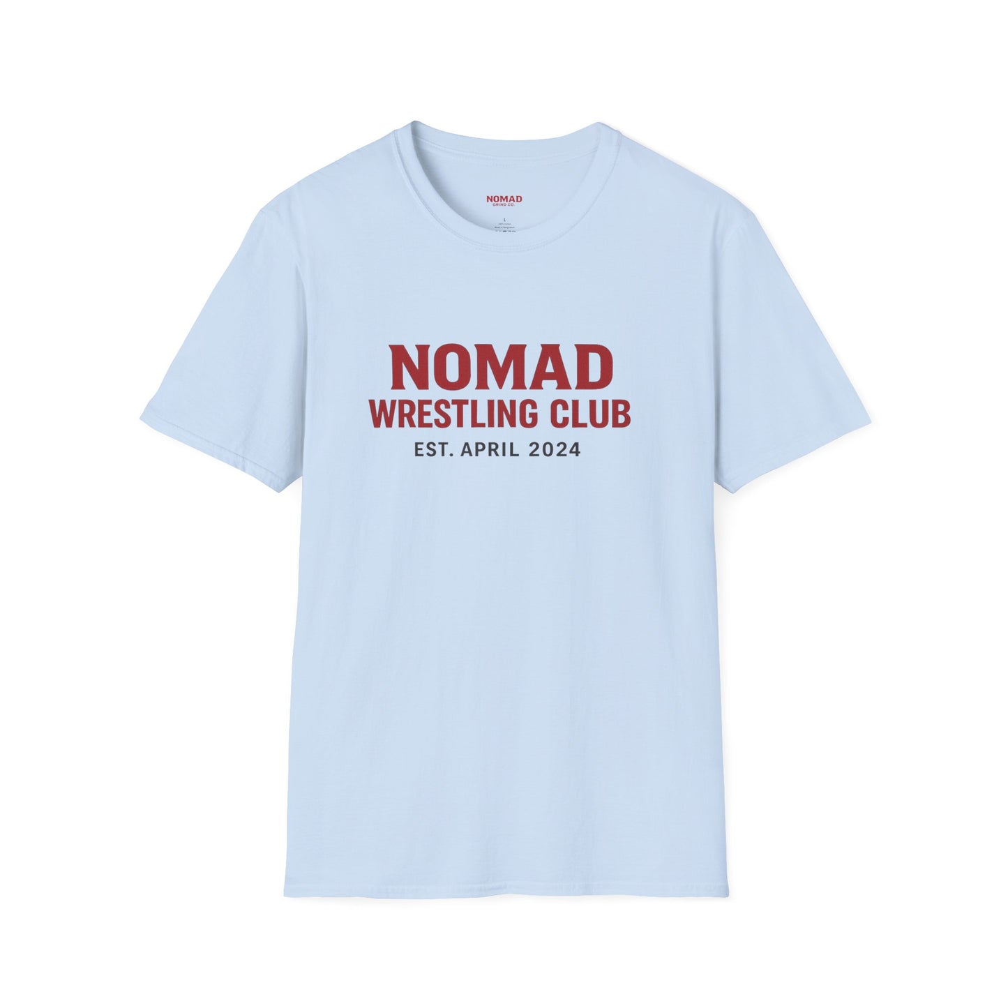 Nomad Wrestling Club T-Shirt — "Hard Work, Dedication and Respect" Athletic Tee