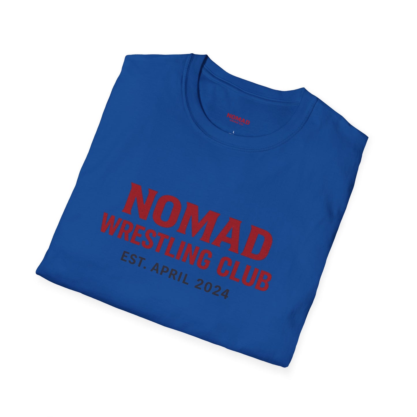 Nomad Wrestling Club T-Shirt — "Hard Work, Dedication and Respect" Athletic Tee