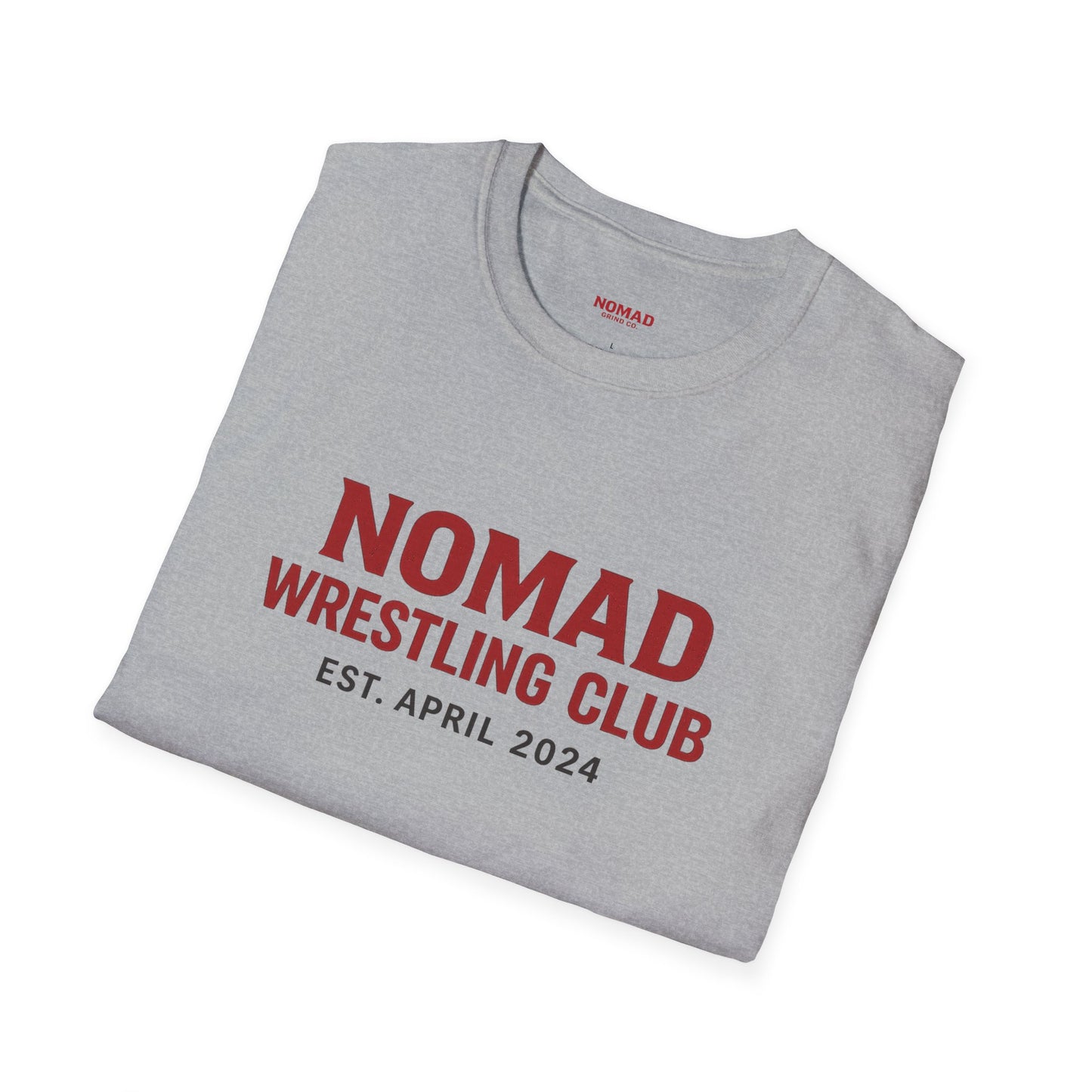 Nomad Wrestling Club T-Shirt — "Hard Work, Dedication and Respect" Athletic Tee