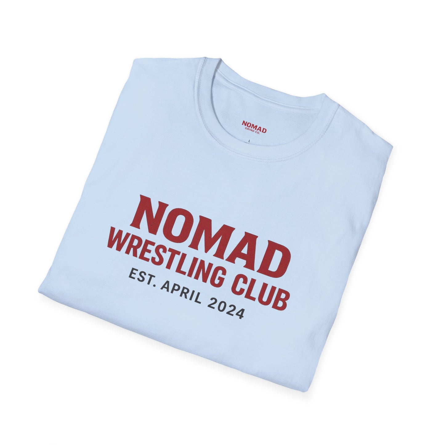 Nomad Wrestling Club T-Shirt — "Hard Work, Dedication and Respect" Athletic Tee