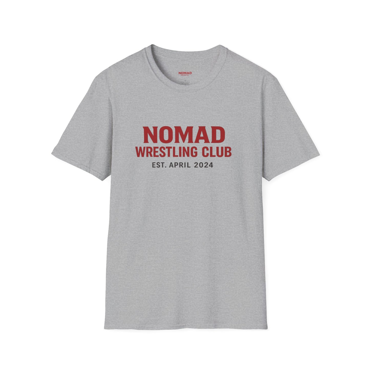 Nomad Wrestling Club T-Shirt — "Hard Work, Dedication and Respect" Athletic Tee