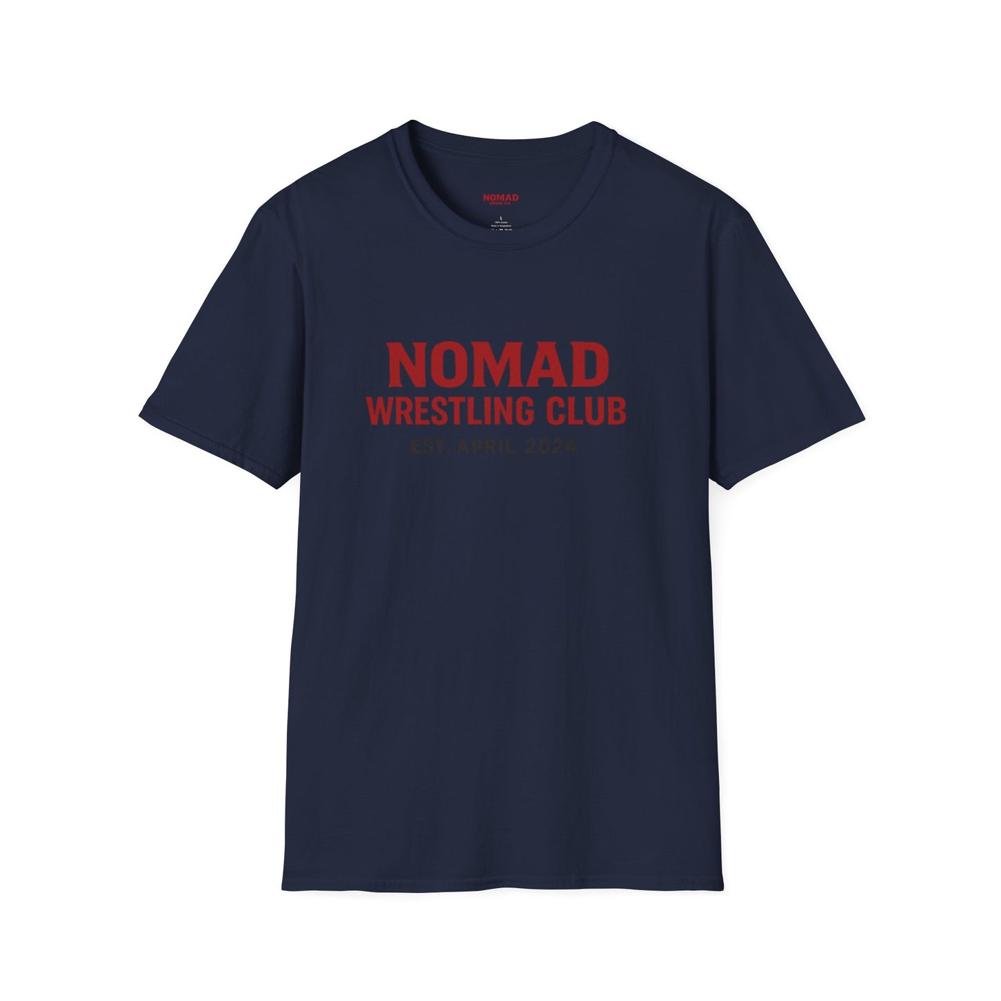 Nomad Wrestling Club T-Shirt — "Hard Work, Dedication and Respect" Athletic Tee