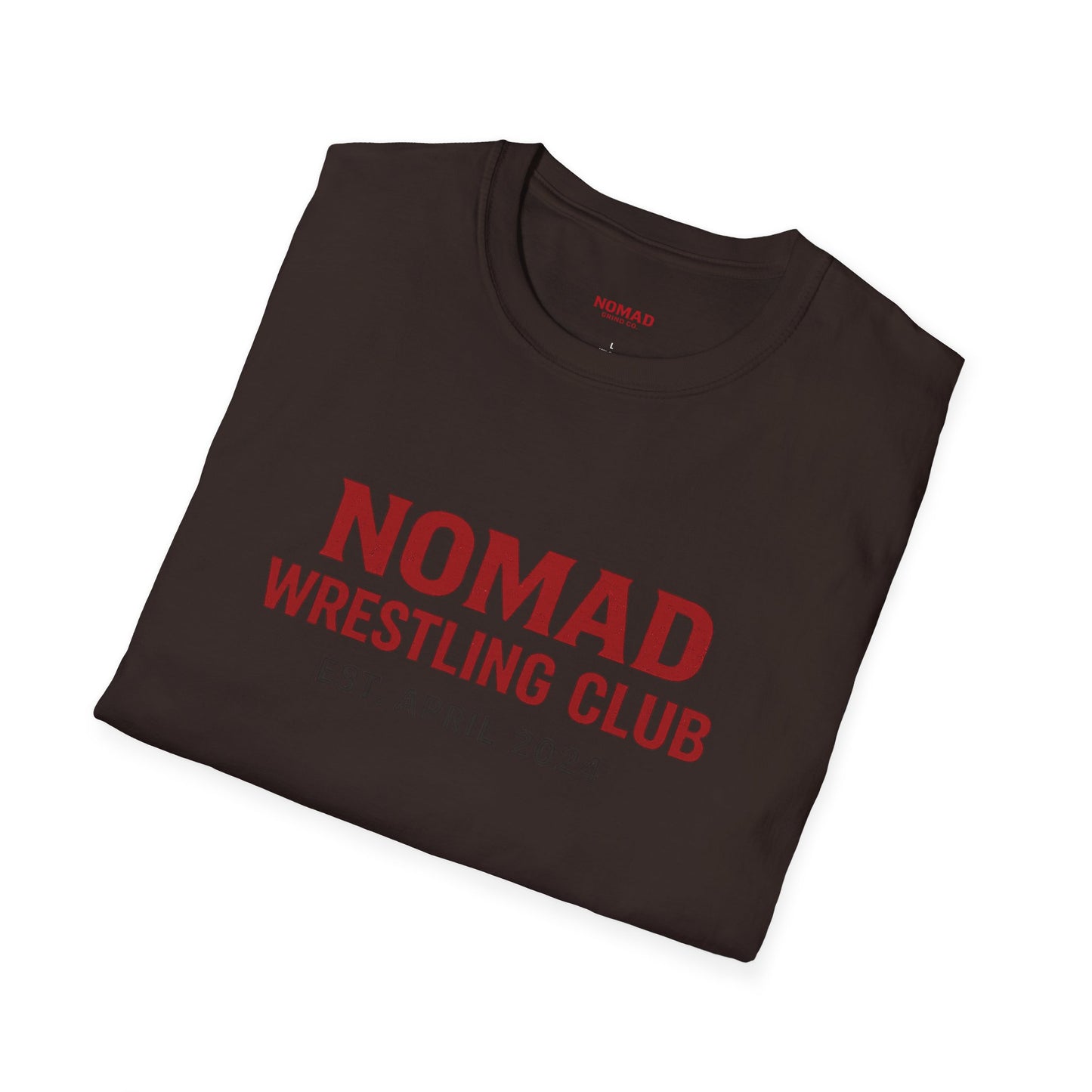 Nomad Wrestling Club T-Shirt — "Hard Work, Dedication and Respect" Athletic Tee