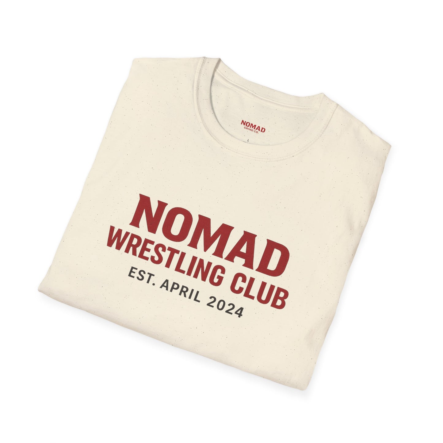 Nomad Wrestling Club T-Shirt — "Hard Work, Dedication and Respect" Athletic Tee