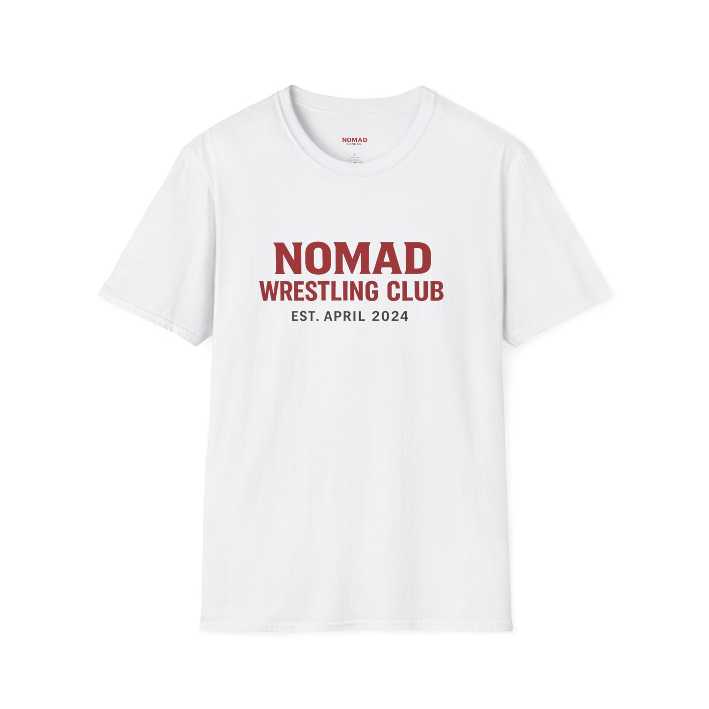 Nomad Wrestling Club T-Shirt — "Hard Work, Dedication and Respect" Athletic Tee