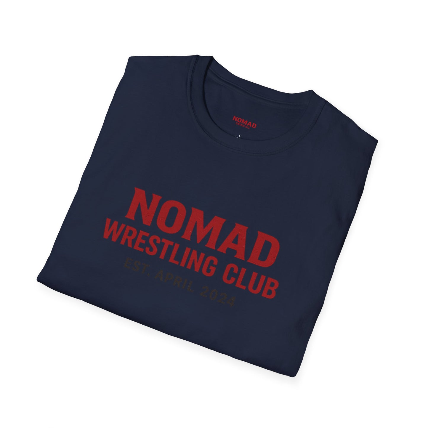 Nomad Wrestling Club T-Shirt — "Hard Work, Dedication and Respect" Athletic Tee