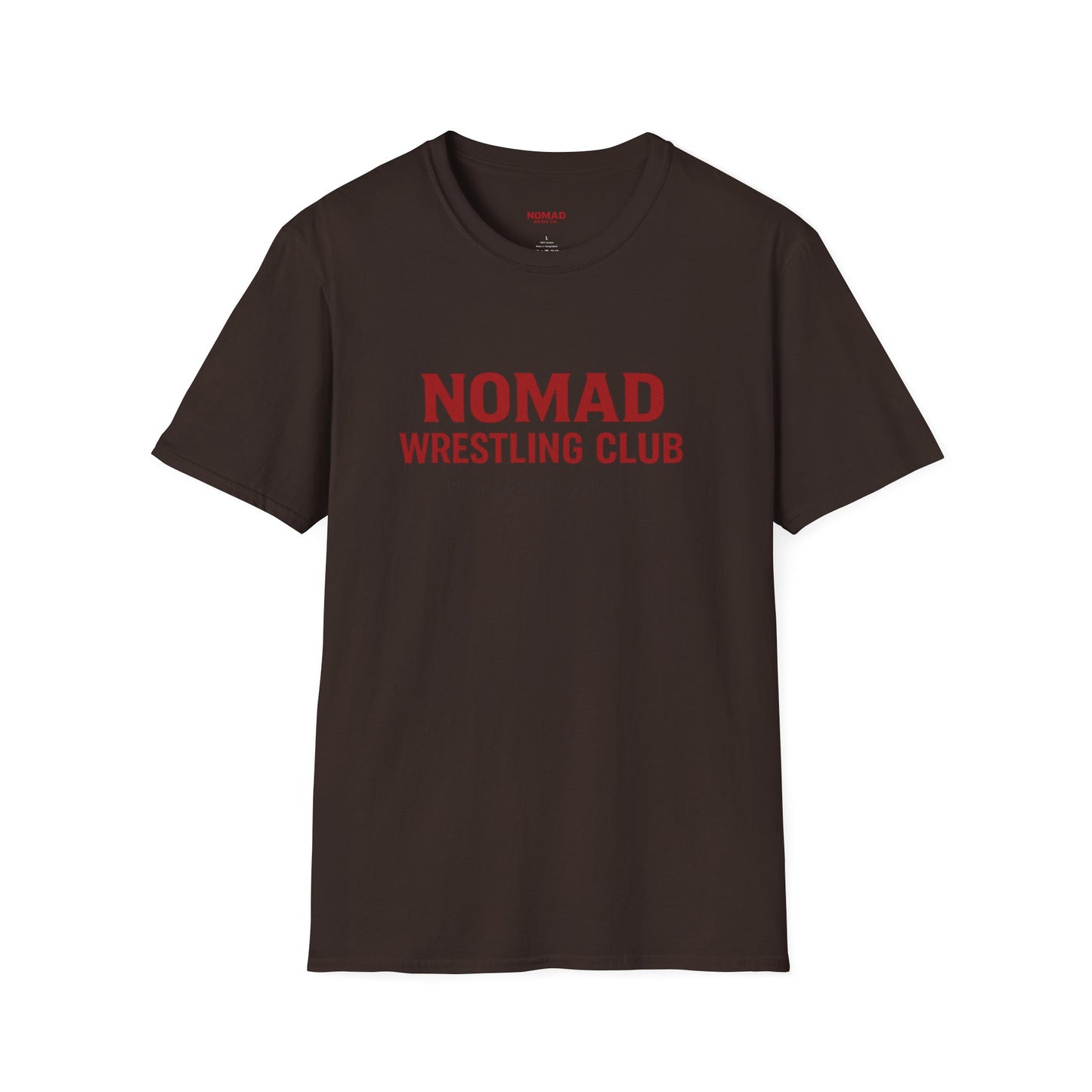 Nomad Wrestling Club T-Shirt — "Hard Work, Dedication and Respect" Athletic Tee