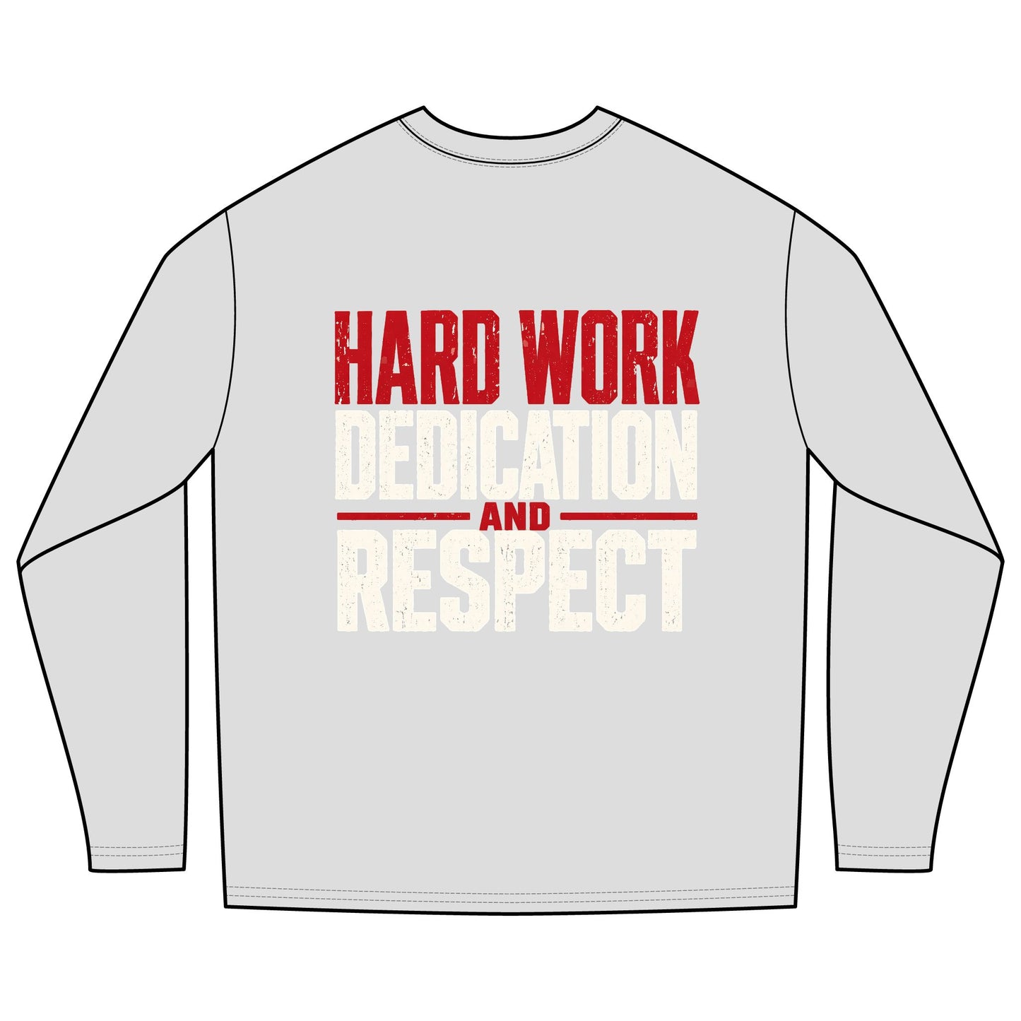 Long Sleeve Tee — "Built in the Dark. Worn with Pride." Workwear Shirt