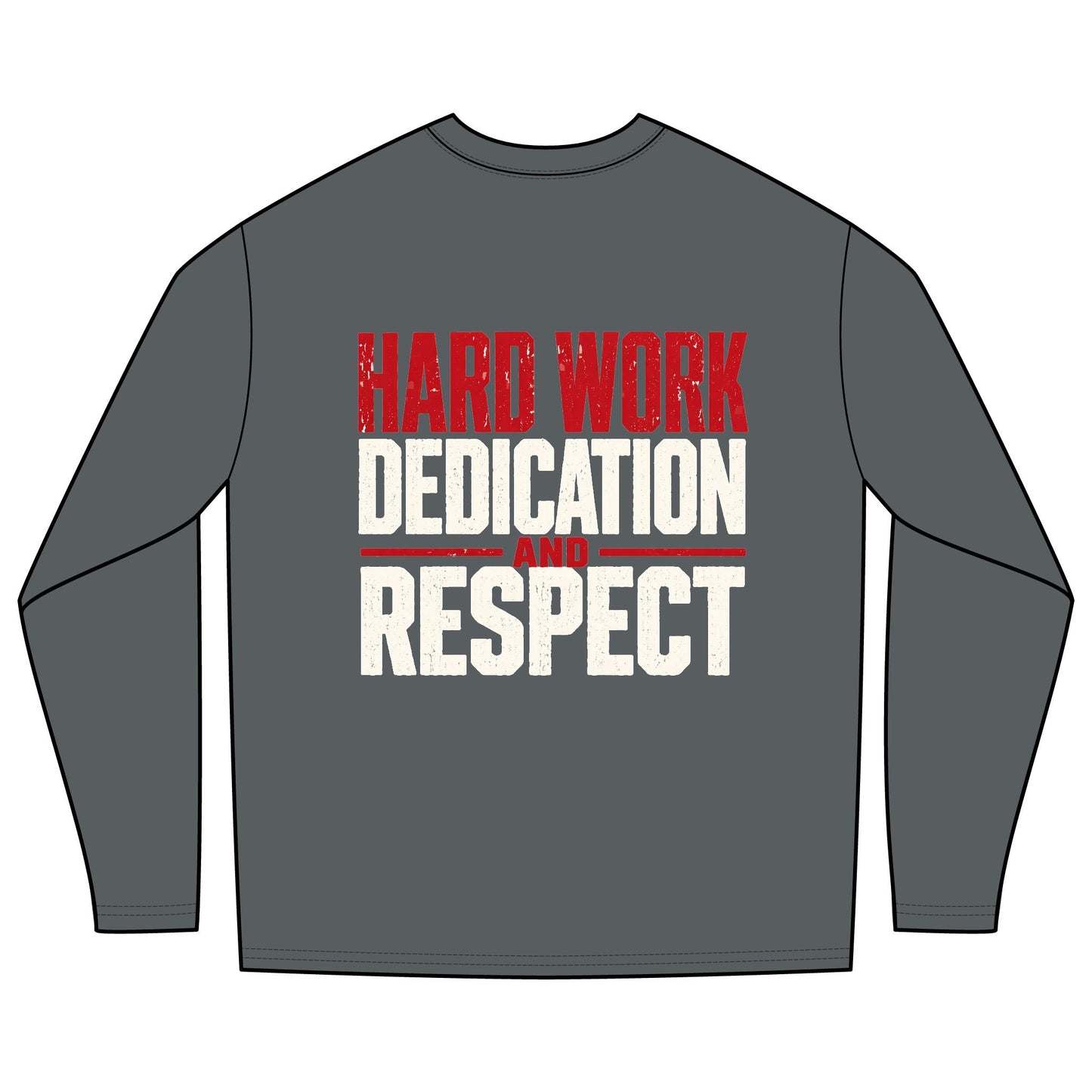 Long Sleeve Tee — "Built in the Dark. Worn with Pride." Workwear Shirt