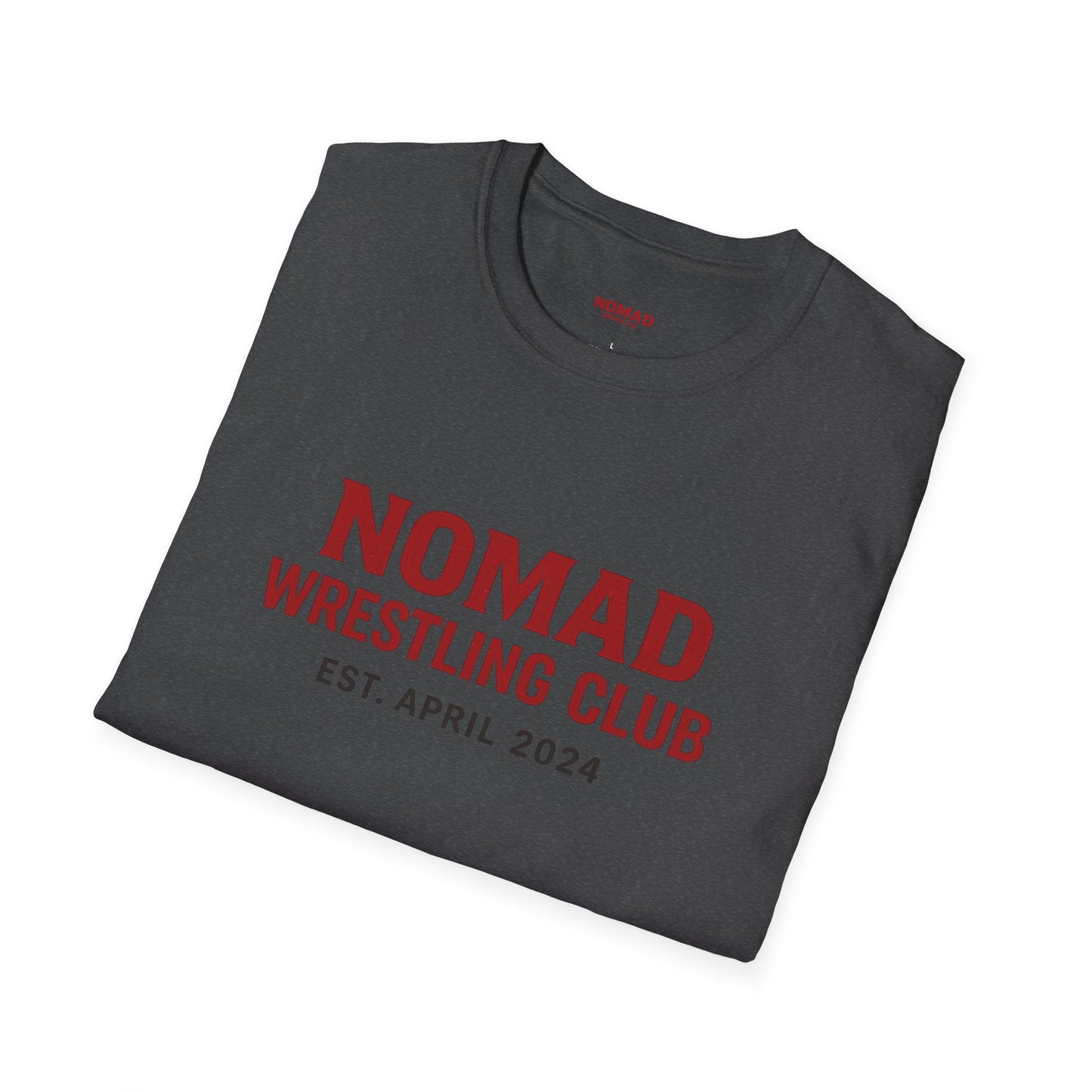 Nomad Wrestling Club T-Shirt — "Hard Work, Dedication and Respect" Athletic Tee